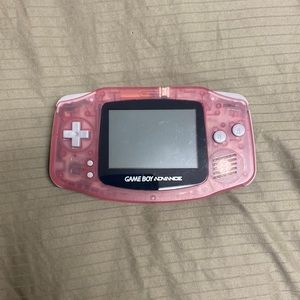 Pink game boy advance